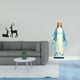 thumbnail image 2 of Estatua de reno,Estatua de reno negro,decoración del hogar,arte y artesanía,Figura de ciervo de resina coleccionable,regalo para balcón,Estatua católica,Estatua de la Virgen María Figura, 2 of 8