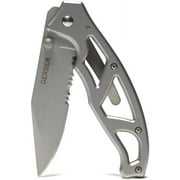 Gerber Gear Paraframe I Knife, Serrated Edge, Stainless Steel [22-48443]
