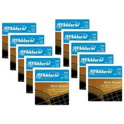 LOT OF 10 - D'Addario 80/20 Bronze Acoustic Guitar Strings, Light, 12-53,  EJ11 ^10