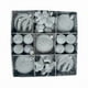 thumbnail image 1 of 27 Pcs Velvet Christmas Balls Flocked Christmas Tree Ornaments Plastic Balls Xmas Decorative Hanging Ornaments Christmas Tree Decoration, 1 of 1