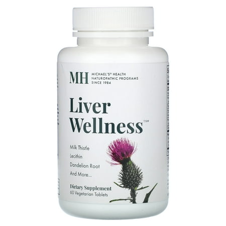 Michael's Naturopathic Programs - Liver Wellness - 60 Vegetarian Tablets