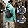 hk Sling Bag for Man, Waterproof Utility Crossbody Bag with Anti-theft Pocket, Black