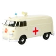 thumbnail image 2 of Volkswagen Type 2 (T1) Ambulance Cream 1/24 Diecast Model Car by Motormax, 2 of 3