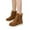 Brown, variant on Xysaqa Shoe for Women, Womens Shoes Fall Winter Warm Flat Bottom Thick Bottom Round Head Lace Up Solid Color Plush Thickened Boots Floral Slippers Shoes Winter Women 2025 Fall Winter Savings!