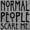 Sport Grey, variant on Normal People Scare Me Tales Horror Unisex Plus Fleece Graphic Hoodie Brisco Brands 2X