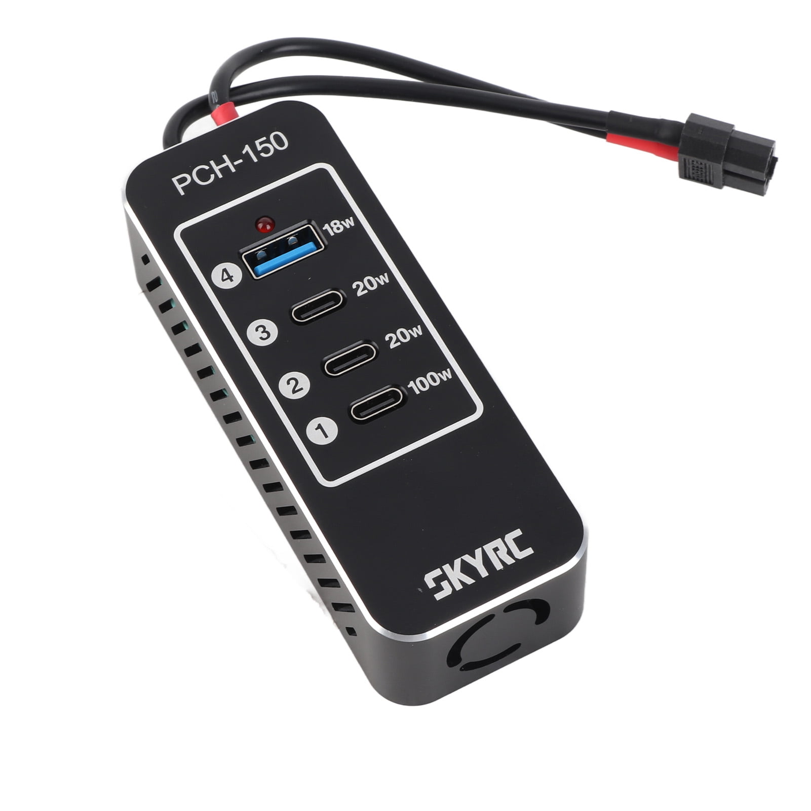 Strip 158W Power Charging Hub 4 Port Power Strip With 3 USB C Ports 1 USB A Port For Laptop Tablet Smartphone