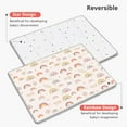 thumbnail image 5 of XL Baby Play Mat, 79" X 71" Extra Large Play Mat, Baby Mats for Floor, Waterproof, Anti-Slip Baby Crawling Mat, Soft Foam Mat for Babies and Toddlers, Reversible & Portable Rainbow and Star Pattern, 5 of 6