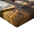 thumbnail image 2 of Ambesonne Paris Fitted Sheet, Famous Champs Elysees, Twin Size, Multicolor, 2 of 3