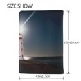 thumbnail image 3 of Pofeuu Peggy's Cove Lighthouse Print Travel Document Organizer Passport Holder Men Women for Family (6.5 in x 4.5 in),Wallet Holder Credit Card Clutch Bag Case, 3 of 5