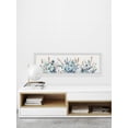 thumbnail image 5 of Marmont Hill Flowers and Leaves Framed Wall Art, 10" x 30", 5 of 6
