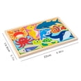 thumbnail image 2 of Children's Animal Fruit Creative Theme Three-dimensional Puzzle Building Blocks Kindergarten Children's Intelligence Early Education Toy Puzzle, 2 of 5