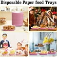 thumbnail image 6 of Paper Food Trays,200 Pcs 2 Lb Disposable Food Boats,Pink Nacho Trays,Pink Hot Dog Trays Serving Boats for Party Picnic Carnival Supplies Holds Nachos Fries Cheese Sauce(2 Lb,Pink), 6 of 7