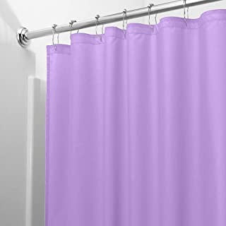 Burdy Vinyl Shower Curtain Liner, Maroon Shower Curtain Liner