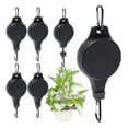 thumbnail image 1 of Plant Pulley Retractable Hanger Easy Reach Plant Pulley Adjustable Height Wheel For Hanging, 1 of 1