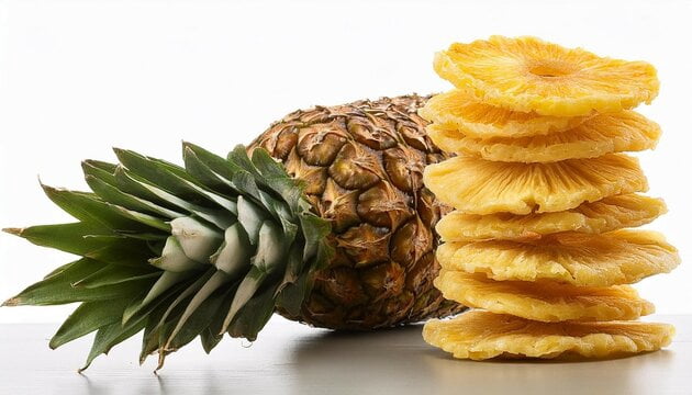 FirstChoiceCandy Dried  Pineapple Rings Fruits , Great Snack (Dried Pineapple Rings Whole , 5 Pound )
