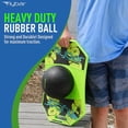 thumbnail image 3 of Flybar Pogo Trick Ball para niños con bomba, más de 6 años, 72 kg como máximo, 3 of 6