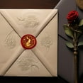 thumbnail image 3 of 1 pc 1" Fox Wax Seal Stamp Retro Sealing Stamps Removable Brass Head with Wooden Handle Novelty Seal Stamp Sealing Wax for Envelope Greeting Card Gift Letter Invitations Decoration, 3 of 9