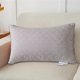 thumbnail image 4 of Núcleo de almohada de grado hotelero, almohada de cama suave y de apoyo, adecuada para todas las posiciones de sueño, hecha de tela amigable, almohada alta, no se desmorona, Gris, 4 of 6