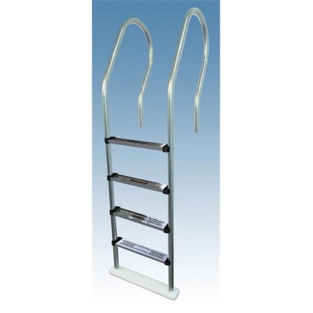 Blue Wave NE1149 Ergonomic In-Pool Ladder - Stainless Steel Tread ...