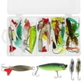 thumbnail image 1 of 84/109/164Pcs Fishing Lure Set for Beginners Soft and Hard Lure Baits Set Mixed Colorful Metal Fishing Lures Life-Like 3D Fishing Lures with Storage Box for Lake River Pond, 1 of 10