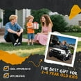 thumbnail image 3 of 24V Ride On Jeep Car, Toddler Ride On Toys w/Parents Remote Control, One Seat Electric Car for Kids 2-4 with 4-Wheel Suspension, Bluetooth, Music, 1.86-3.11MPH Adjustable Speed, White, 3 of 7