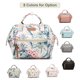 thumbnail image 2 of Bolso de pañales multifuncional Bolsa de viaje al aire libre Bolsa de bebé Bolso para mamá Resistente al agua Gran capacidad con asa de transporte Bolsillo aislado, 2 of 8