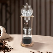 Miumaeov Cold Brew Dripper Coffee Maker 600ML Ice Coffee Machine with Slow Drip Technology Large Capacity Cold Brew Coffee Tower for 6-8 People