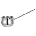 thumbnail image 2 of Compact Stainless Steel Pot with Handle Mini Sauce Pan for Hot Oil Butter Warmer Small Coffee Boiler for Cooking and Heating, 2 of 7