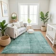 thumbnail image 7 of Addison Rugs Mayfield Premium Machine Washable Transitional Modern Teal Rectangle Rug, 10' x 14', 7 of 7