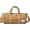 Camel, variant on Crossbody Bag for Men & Women, Small Canvas Washed Cotton Barrel Shoulder Bag, Lightweight Vegan Satchel with Top Handles, Compact Everyday Carry, Green