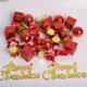 thumbnail image 2 of 【En entrega】 Bolas de plástico decoraciones navideñas en cajas multi-paquetes de placas decorativas de palabras campanas bolas de Navidad accesorios de decoración del árbol de Navidad, 2 of 4