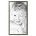 thumbnail image 2 of ArtToFrames 18" x 33" Silver Picture Frame, 18x33 inch Silver Wood Poster Frame (WOM-4993), 2 of 8