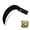 Grass sickle Black, variant on Manganese Steel Billhook Brush Clearing Sickle for Grass, Machete Curved Sawtooth Sickle for Tree Cutting, Brush Clearing, Grass Cutting, Outdoor Survival Garden Tools - Type A