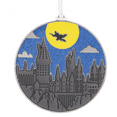 thumbnail image 3 of Hallmark Harry Potter Hogwarts Castle Metal Ornament New with Card, 3 of 3