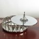 thumbnail image 2 of Bandeja de Espejo Dorado Baoblaze Soporte de Tocador de Cristal Bandeja de Servicio Decorativa de Cosméticos, 2 of 8