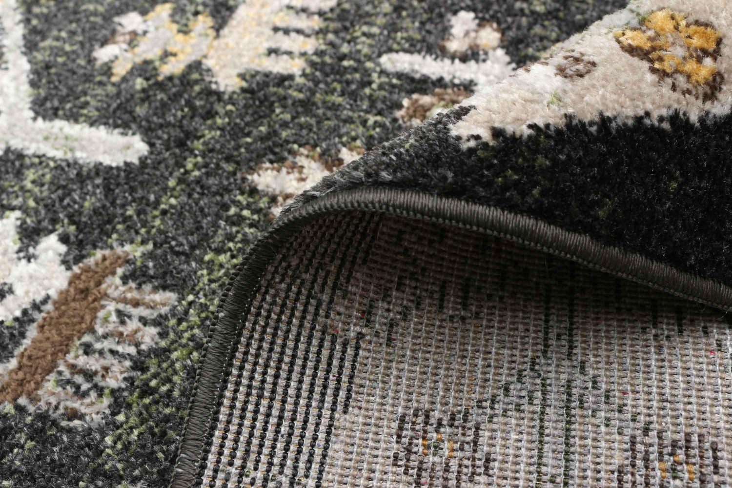 Tapis Lavable ECARPET Boho Chic pour Chambre, Salon, Chambre d'Enfant, Couloir