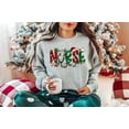 thumbnail image 2 of Christmas Nursing Sweatshirt, Nursing School T Shirt, Nurse Christmas shirt, Christmas Shirt, 2024 Christmas Shirt, Nurse Shirt, Nurse Gift for Woman, 2 of 3