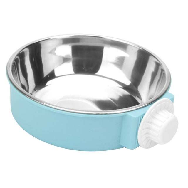 <p>Hanging Pet Bowl, Reusable Removable Rustproof Crate Dog Bowl Space Saving For Water Feeder</p>