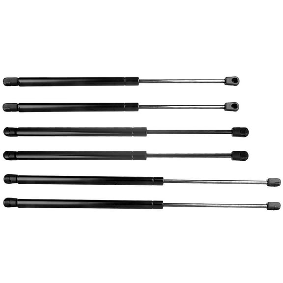 CCIYU Qty(6) 4175 4192 6109 SG367001 SG367003 SG367014 Lift Supports Struts Replacement Fit For Hyundai Santa Fe 2001-2006 Hood Liftgate Window Glass