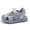 Grey, variant on NOKIO Soft Bottom Baby Walking Sandals Soft And Comfy Baby Steps Sandals Boys Sandals Kids Summer Sandals Toddler Little Boys Closed Toe Hiking Outdoor Sport Sandals