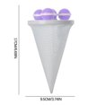 thumbnail image 4 of Home Cleaners Floating Lint Hair Catcher,Washing Machine Float Filter Bag Filter Hair Remover Cleaning Decontamination Laundry Ball Clothes Wash Ball Purple, 4 of 5