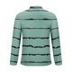 thumbnail image 4 of Blusa y camisa de manga larga con cuello vuelto para hombre, informal, con cuello vuelto, estampado, para fitness, deportiva, de manga larga, de poliéster, 4 of 5