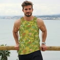 thumbnail image 6 of Daiia Christmas bows Printed Men's Quick Dry Fit Muscle Tank Top Slim-Fit Tank Workout Tank Top Lightweight Sports Tank Top-Small, 6 of 7