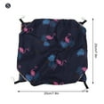 thumbnail image 2 of Pet Double‑Layer Warm Hammock Hanging Squirrel Bag Bed Cage Accessories Bedding Playing Sleeping Sugar Glider Ferret Squirrel Hamster Rat[small], 2 of 6