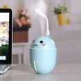thumbnail image 4 of Yuarrent Humidificador de plástico, Cable de bajo ruido, apagado temporizado, 320ml, almohadilla antideslizante, difusor, generador de niebla para dormir Humidificadores Rosado Yuarrent HA063948-02, 4 of 6
