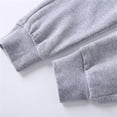 thumbnail image 6 of CPNG Baby Toddler Kid Boys Girls Casual Wide Leg Solid Color Sweatpants Elastic High Waist Loose Pants Drawstring Casual Pants(Grey,3-4 Years), 6 of 7