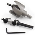 thumbnail image 2 of Door Lock Installation Kit Hole Saw Drill Cutter Bit For Woodworking Spherical Door Locking, 2 of 5