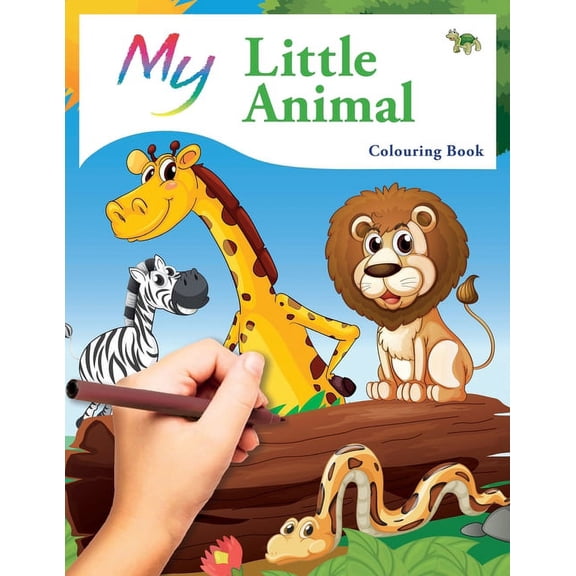 My Little Animal Colouring Book: Cute Creative Children's Colouring, (Paperback)