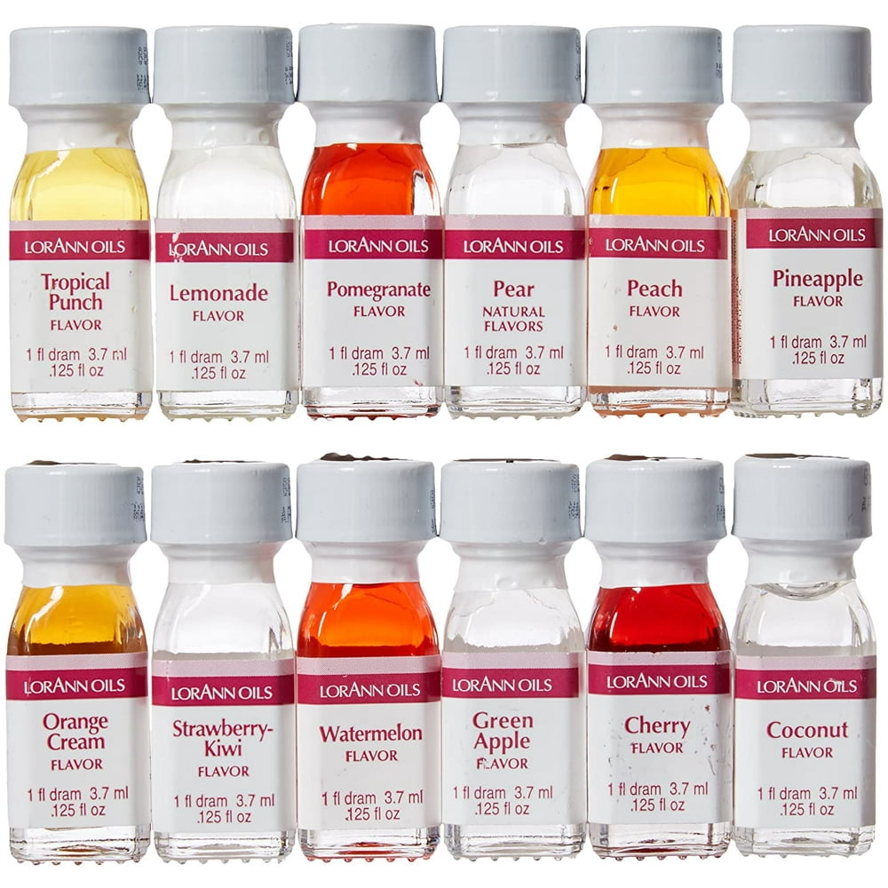 LorAnn Super Strength Variety pack of Flavors in 1 dram (.0125 fl oz