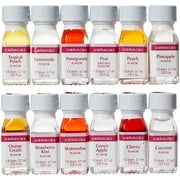 LorAnn Super Strength Variety pack of Flavors in 1 dram (.0125 fl oz - 3.7ml) bottles - 12 pack